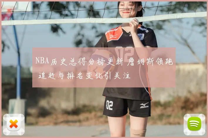 NBA历史总得分榜更新 詹姆斯领跑 追赶与排名变化引关注